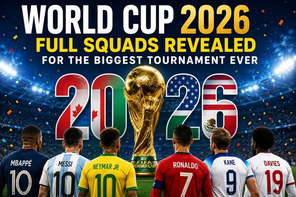 FIFA World Cup 2026 Full Squads Revealed for the Biggest Tournament Ever